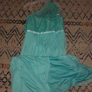 A formal maxi dress